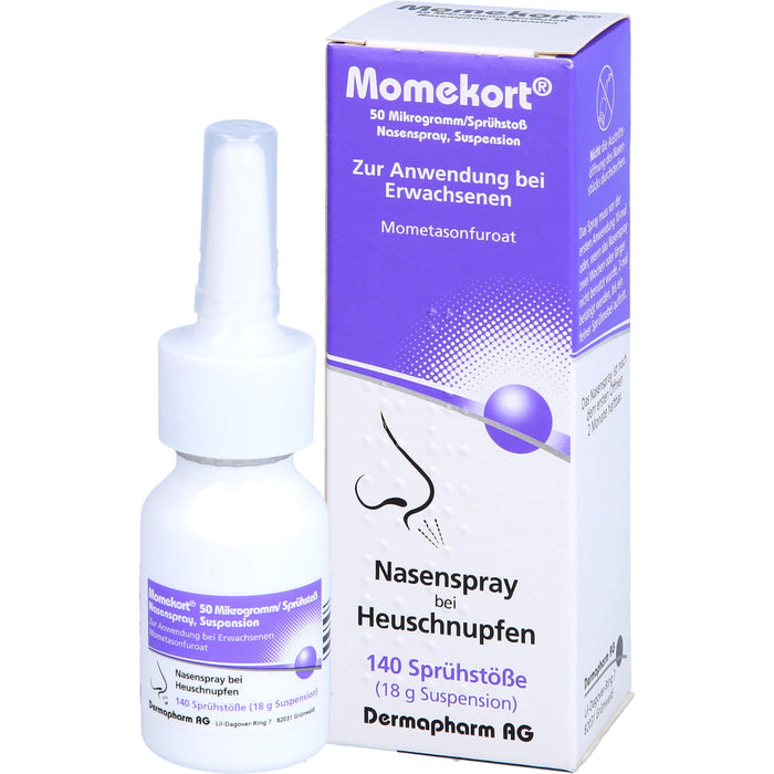 Momekort Nasenspray bei Heuschnupfen, 18 g Solution