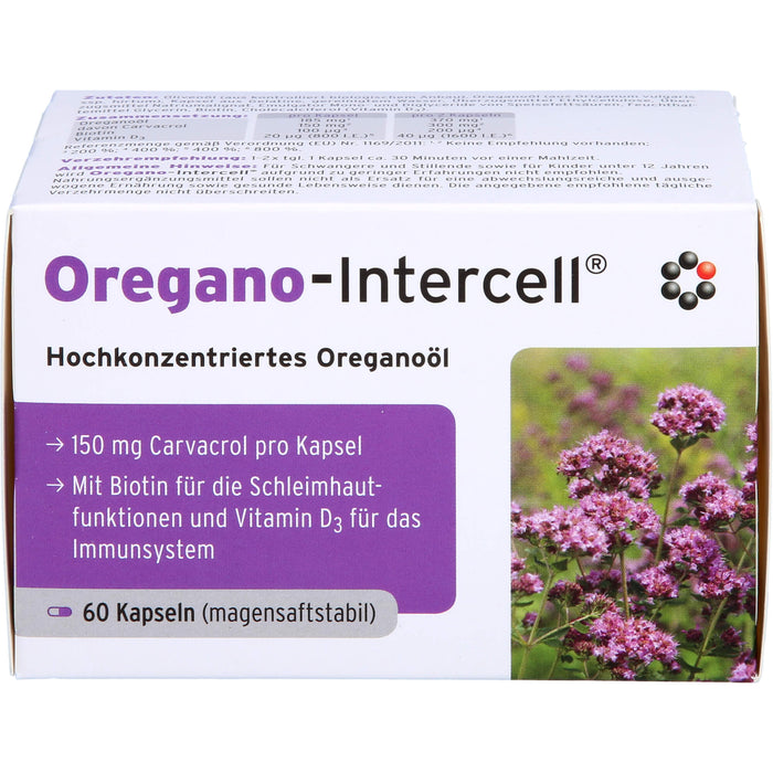 Oregano-Intercell Kapseln, 60 St. Kapseln