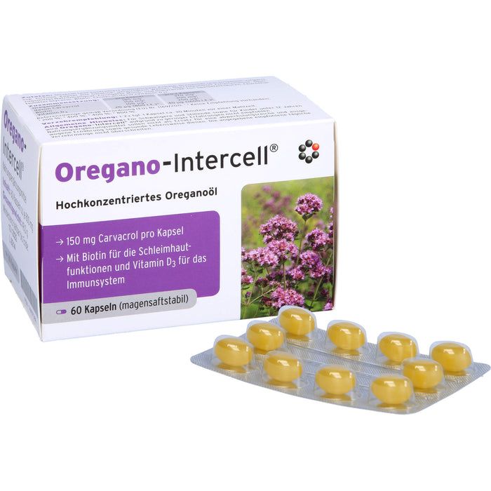 Oregano-Intercell Kapseln, 60 St. Kapseln