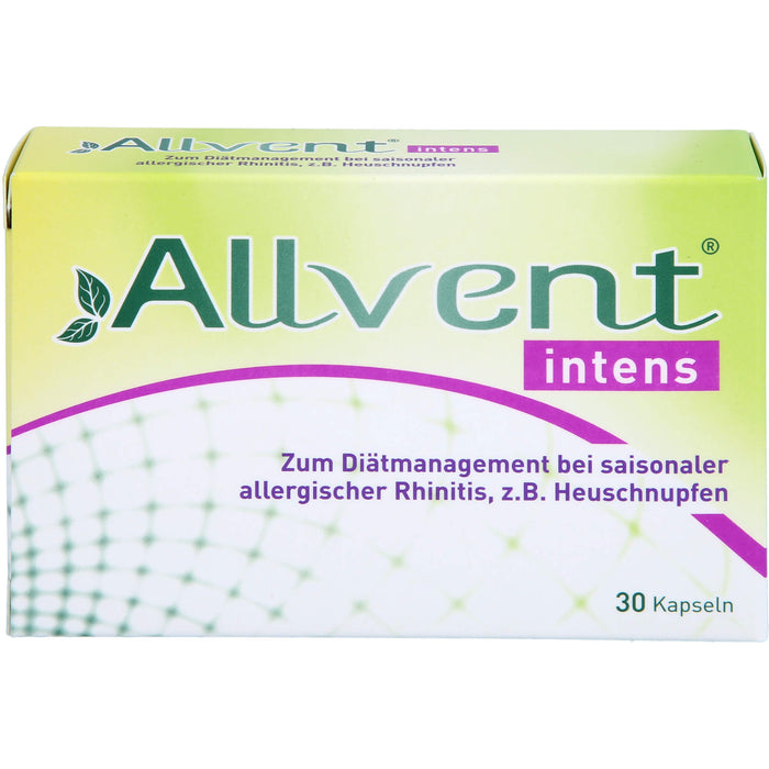 Allvent intens Kapseln bei saisonaler allergischer Rhinitis, 30 pc Capsules