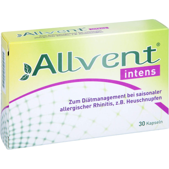 Allvent intens Kapseln bei saisonaler allergischer Rhinitis, 30 pc Capsules