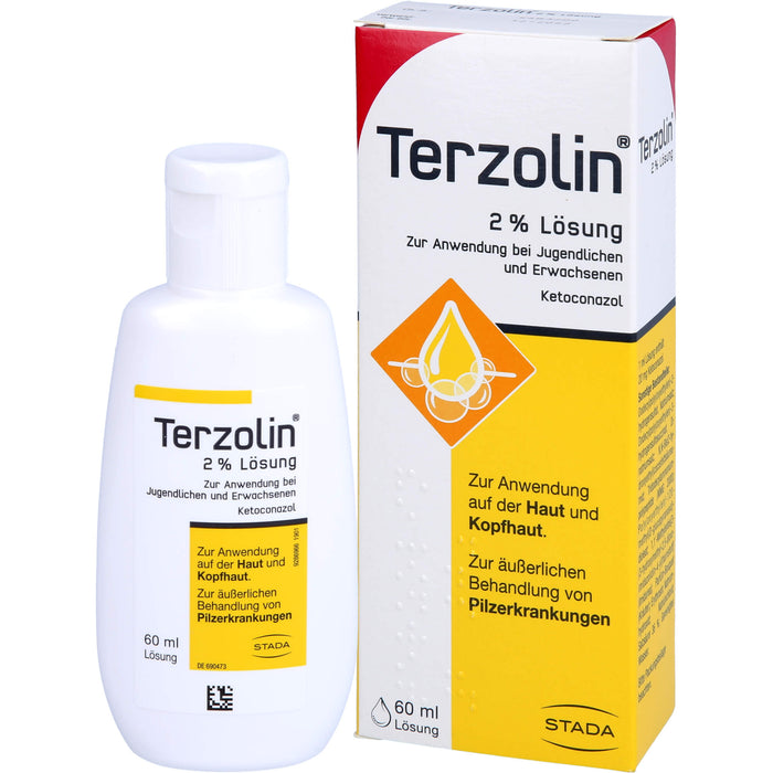 Terzolin 2% Lösung bei Pilzerkrankungen, 60 ml Solution