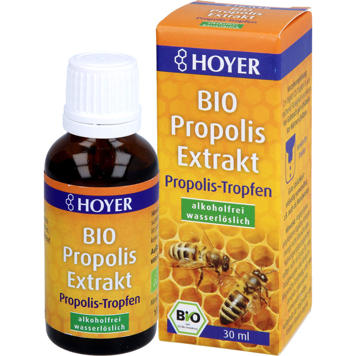 HOYER Propolis Extrakt BIO alkoholfrei wasserlösl., 30 ml TRO