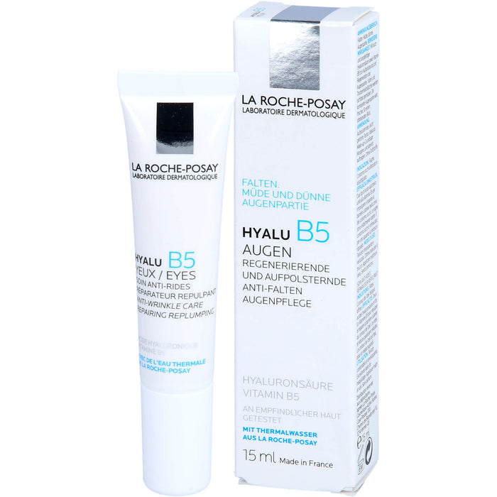 LA ROCHE-POSAY Hyalu B5 Augen regenerierende Pflege, 15 ml Creme