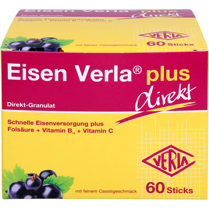 Eisen Verla plus direkt Sticks, 60 pcs. Sachets