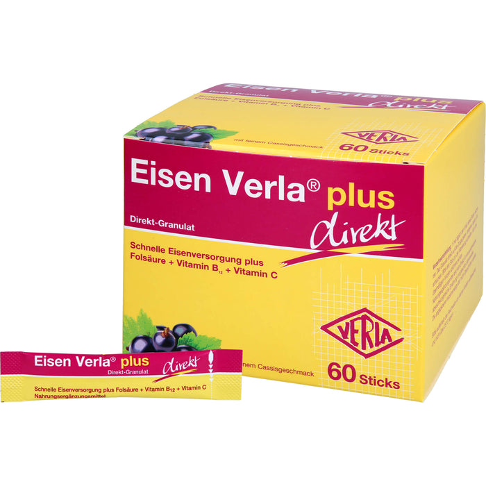 Eisen Verla plus direkt Sticks, 60 St. Beutel