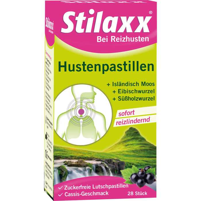 Stilaxx Hustenpastillen Isländisch Moos, 28 St. Pastillen