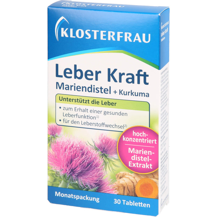 KLOSTERFRAU Leber Kraft Tabletten, 30 St. Tabletten