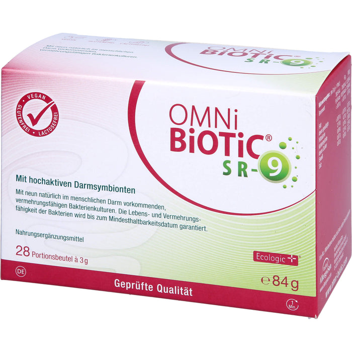 OMNi-BiOTiC SR-9 Portionsbeutel mit hochaktiven Darmsymbionten, 28 St. Beutel