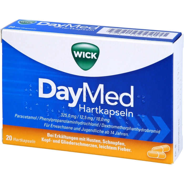 WICK DayMed Hartkapseln, 20 pc Capsules