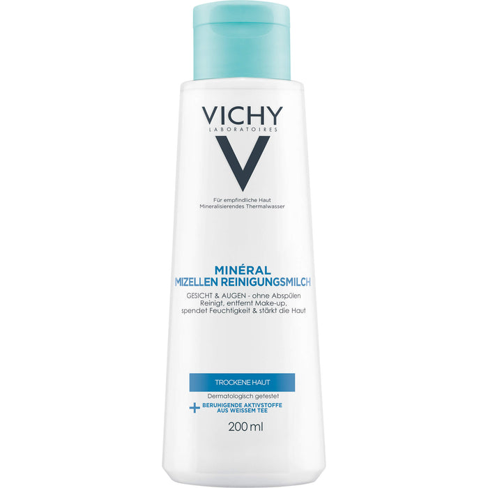 VICHY Pureté Thermale Minéral Mizellen Reinigungsmilch, 200 ml Creme