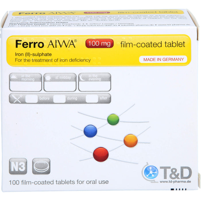 Ferro AIWA 100 mg Filmtablette, 100 St FTA