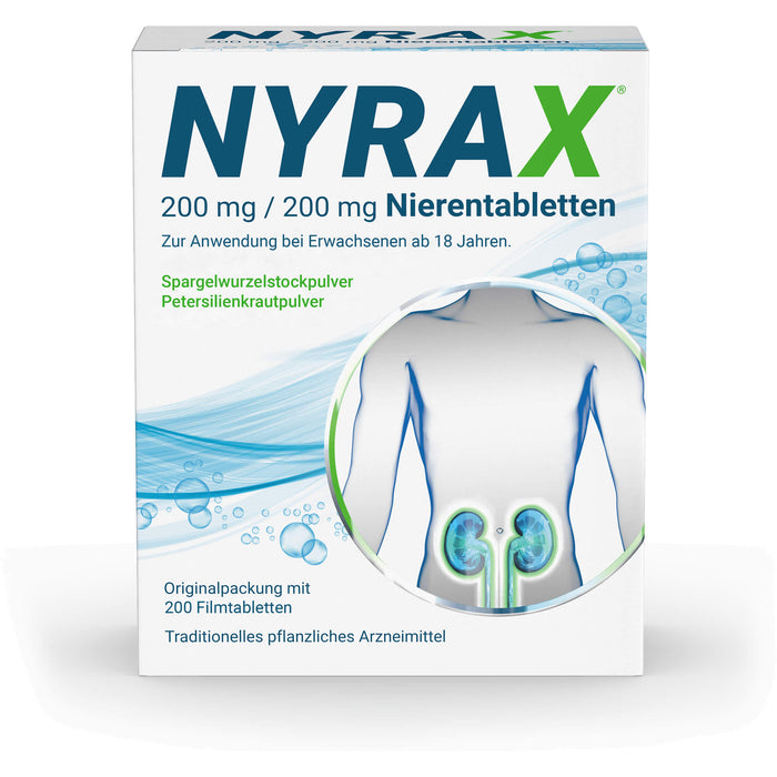 NYRAX Nierentabletten, 200 pcs. Tablets