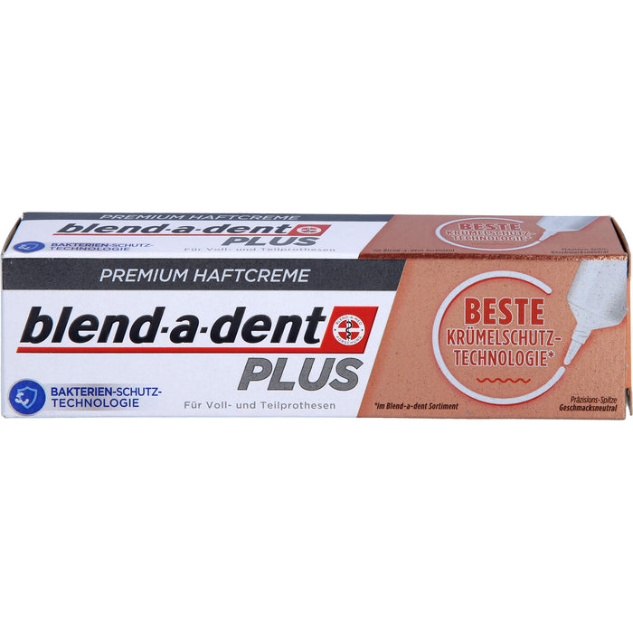 blend-a-dent Plus Premium Haftcreme Krümelschutz, 40 g Creme