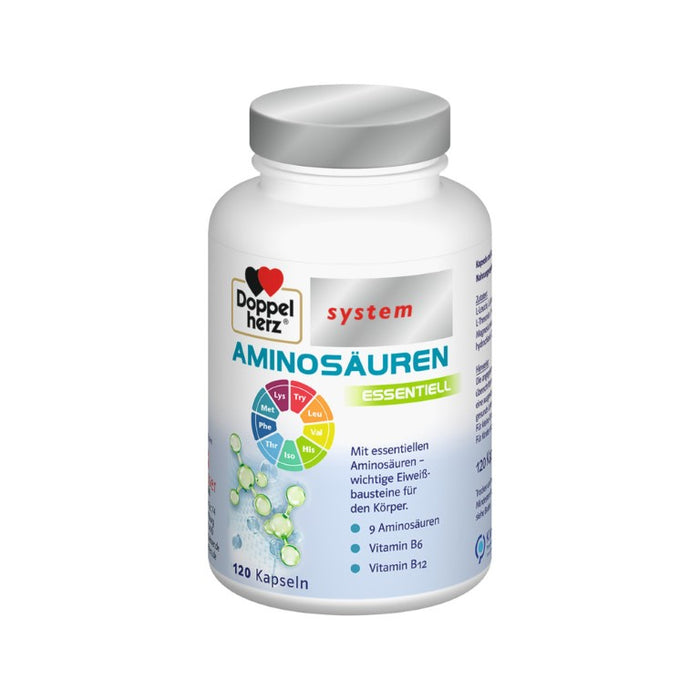 Doppelherz System Aminosäuren essentiell Kapseln, 120 pc Capsules