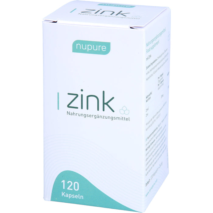 nupure zink Kapseln, 120 St KAP