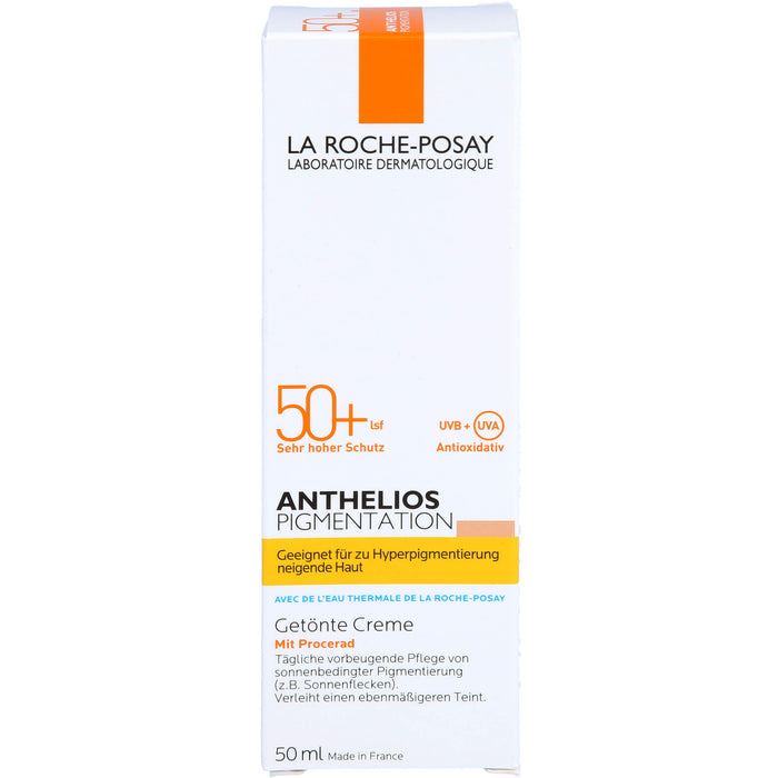 LA ROCHE-POSAY Anthelios Pigmentation lsf 50+ Getönte Creme, 50 ml Cream