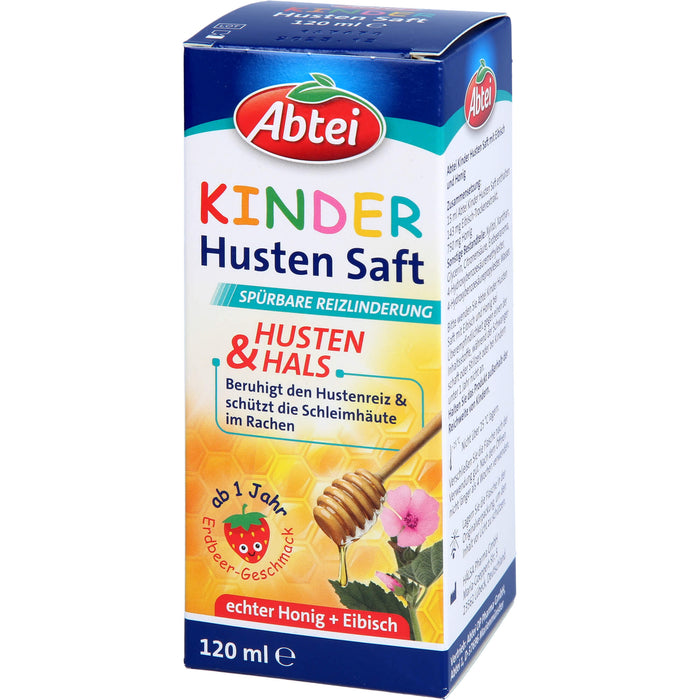 ABTEI Kinder Husten Saft Eibisch und Honig, 120 ml SIR