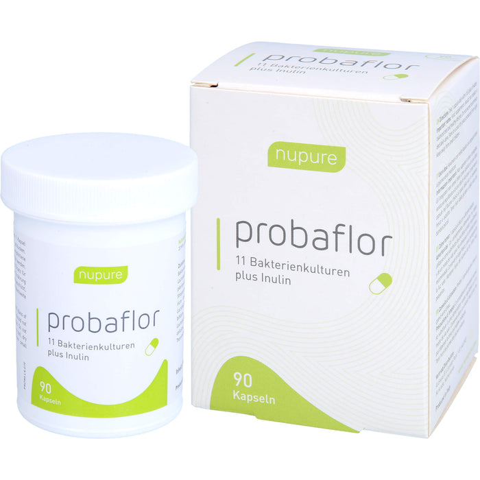 nupure probaflor - Probiotika zur Darmsanierung, 90 pcs. Capsules