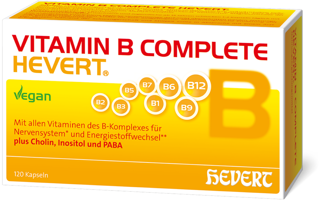 Vitamin B Complete Hevert Kapseln, 120 pc Capsules