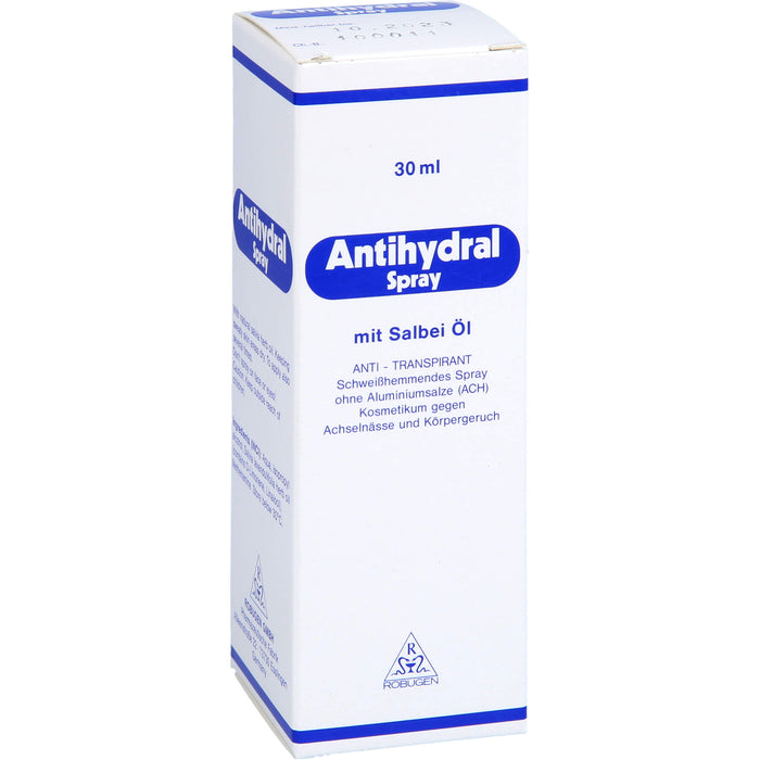 Antihydral Spray mit Salbei-Öl anti-transpirant, 30 ml Solution