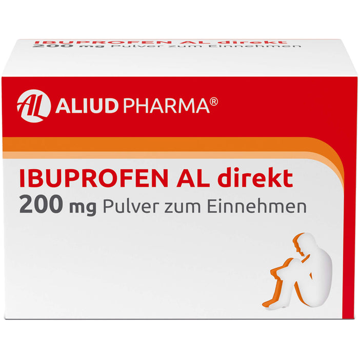 AL Ibuprofen direkt 200 mg Pulver bei Schmerzen und Fieber, 20 St. Pulver