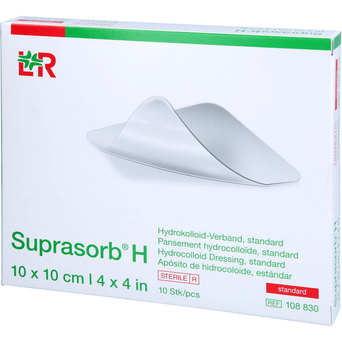 Suprasorb H standard 10x10cm, 10 St VER