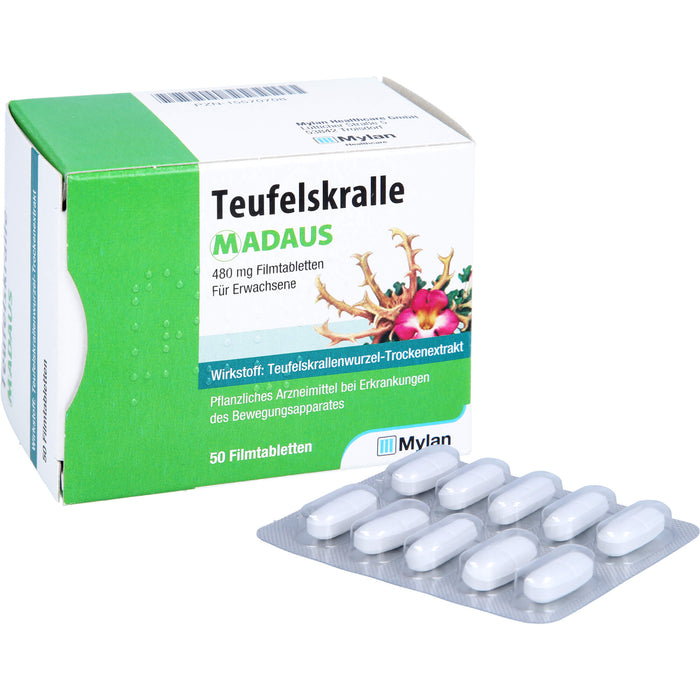 Teufelskralle MADAUS Filmtabletten, 50 pc Tablettes