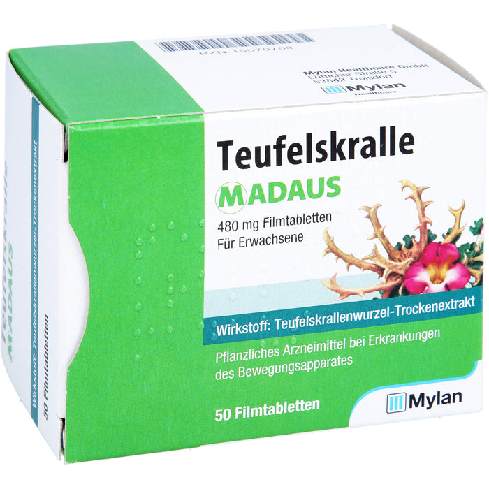 Teufelskralle MADAUS Filmtabletten, 50 pc Tablettes