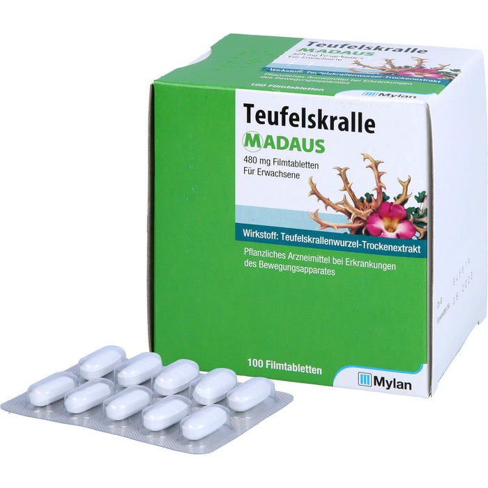 Teufelskralle MADAUS Filmtabletten, 100 St. Tabletten