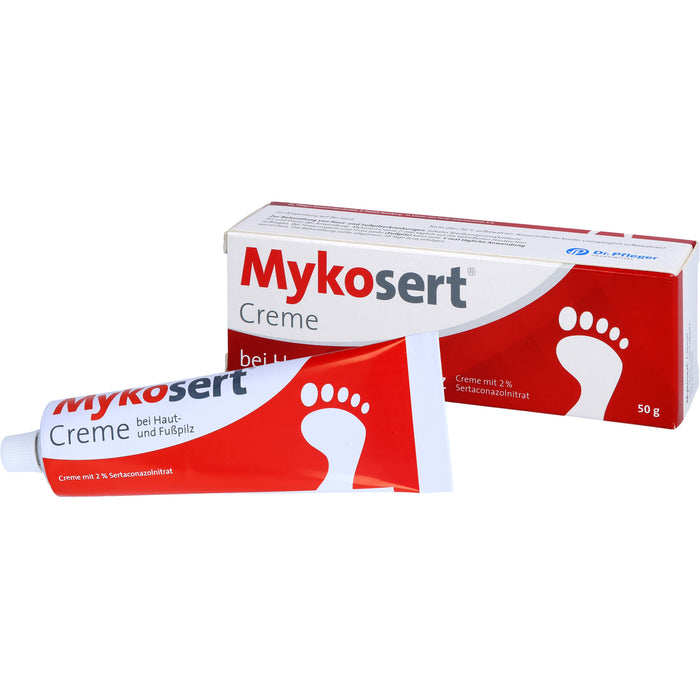 Mykosert Creme bei Haut- und Fußpilz, 50 g Crème