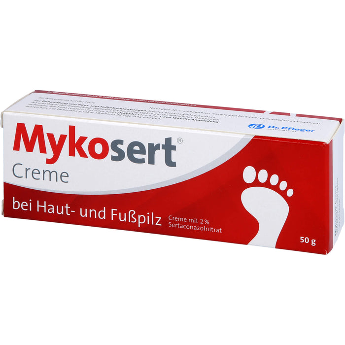 Mykosert Creme bei Haut- und Fußpilz, 50 g Crème