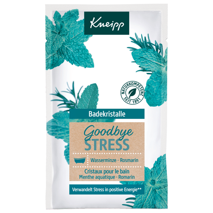 Kneipp Badekristalle Goodbye Stress verwandelt Stress in positive Energie, 60 g Additif pour le bain