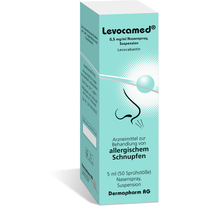 Levocamed 0,5 mg/ml Nasenspray, Suspension, 5 ml NAS