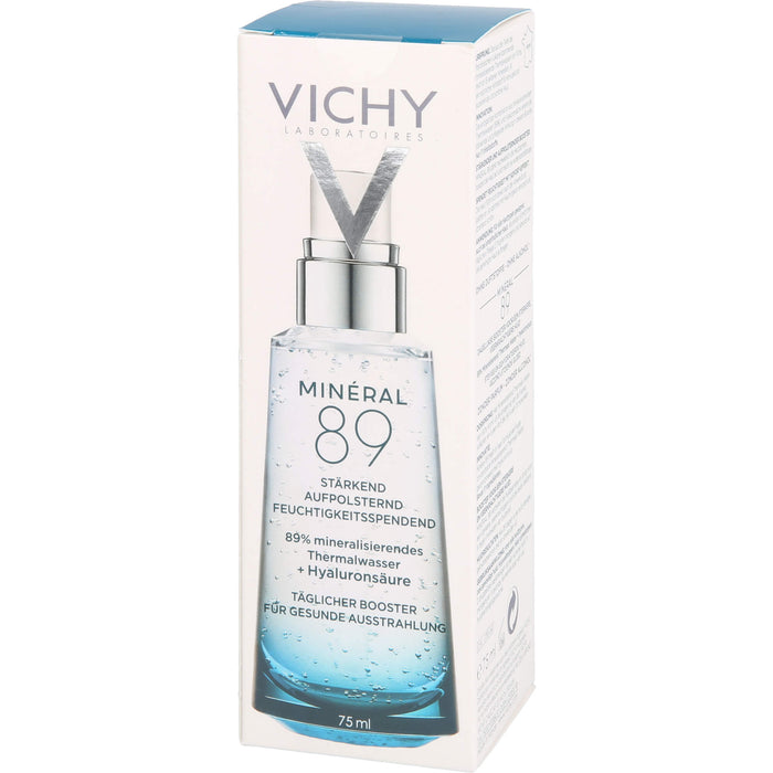 VICHY Minéral 89 Hyaluron-Booster für die Haut, 75 ml Lösung