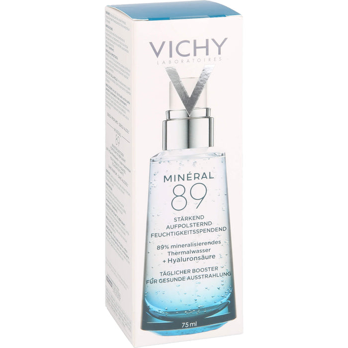 VICHY Minéral 89 Hyaluron-Booster für die Haut, 75 ml Lösung