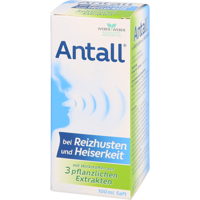 Antall Lösung bei Reizhusten und Heiserkeit, 100 ml Solution