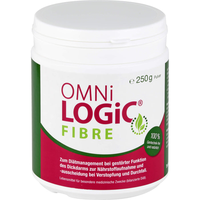 OMNi-LOGiC Fibre Pulver bei Verstopfung und bei Durchfall, 250 g Powder