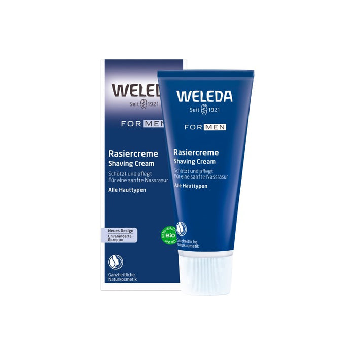 WELEDA For Men Rasiercreme schützt und pflegt, 75 ml Crème