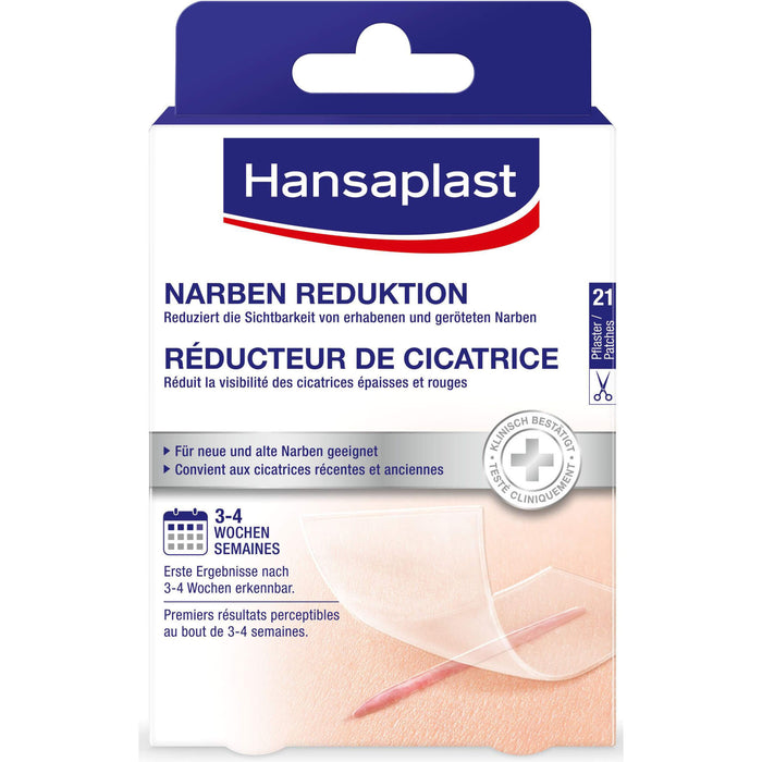 Hansaplast Pflaster zur Behandlung von Narben, 21 pc Pansement