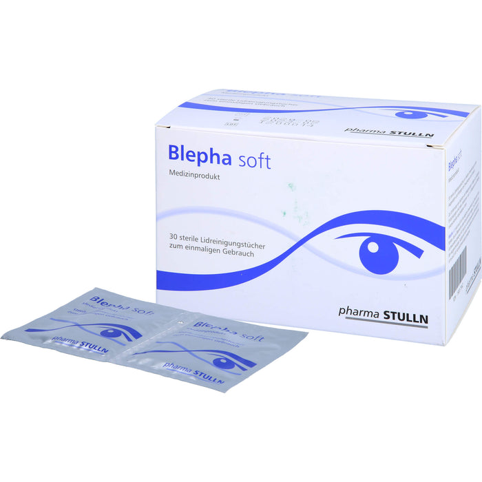 Blepha soft Lidreinigungstücher, 30 pc Tissus