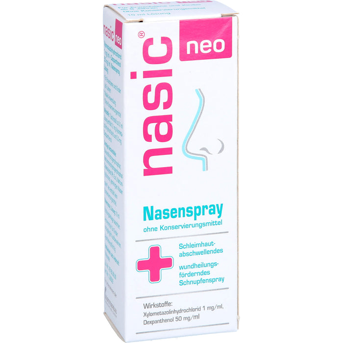 nasic neo Schnupfenspray, 10 ml Lösung