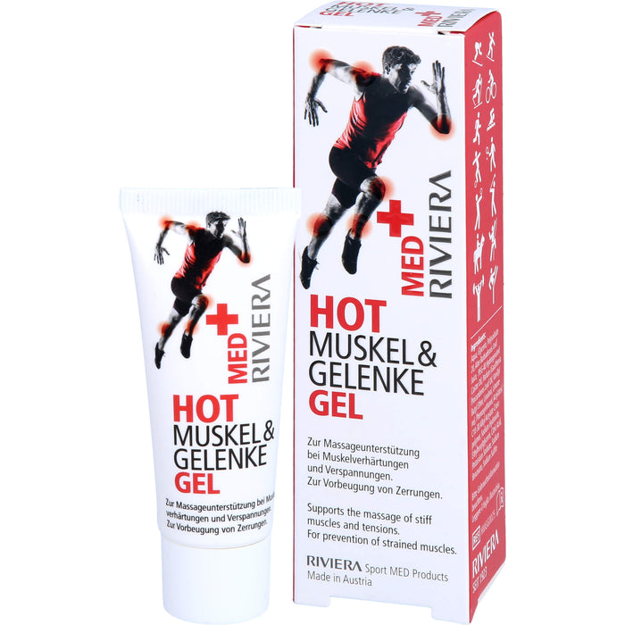 RIVIERA Med+ Hot Gel, 25 ml GEL