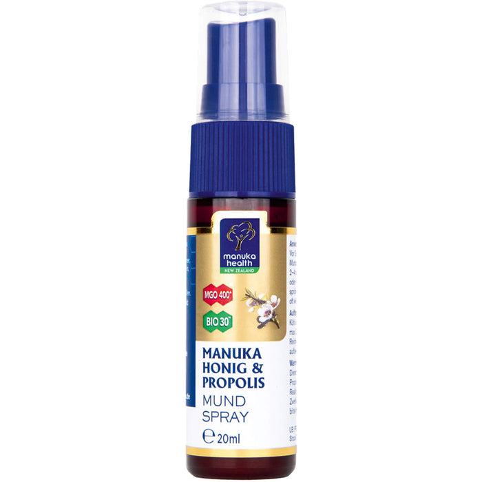 Manuka Health MGO 400+ Manuka & Propolis Mundspray, 20 ml SPR