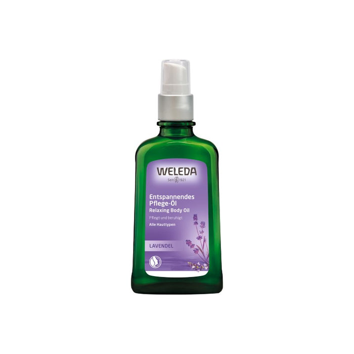 WELEDA Lavendel entspannendes Pflege-Öl, 100 ml Huile