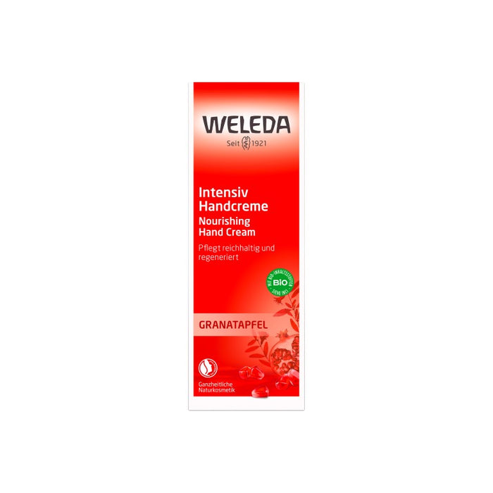 WELEDA Granatapfel Intensiv Handcreme pflegt reichhaltig & regeneriert, 50 ml Crème