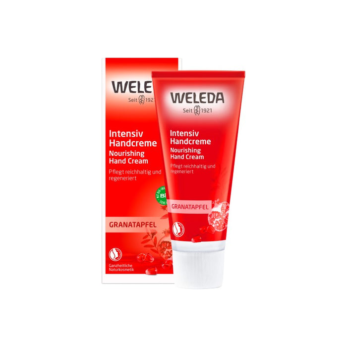 WELEDA Granatapfel Intensiv Handcreme pflegt reichhaltig & regeneriert, 50 ml Cream