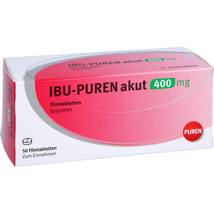 Ibu Puren Akut 400mg Fta, 50 St FTA