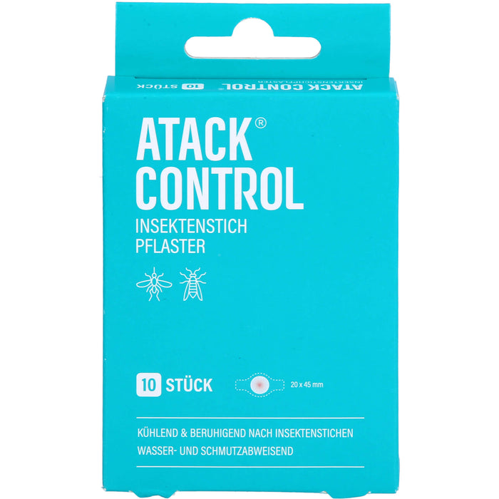 ATACK Control Insektenstich Pflaster, 10 St PFL