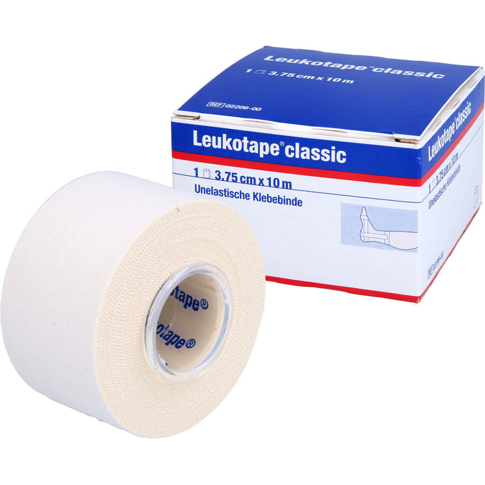 LEUKOTAPE Classic 3,75 cmx10 m weiss, 1 St. Verband